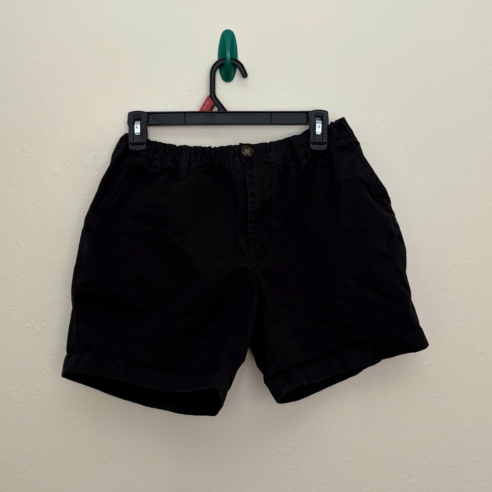Chubbies men’s black shorts
